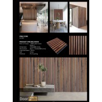 Wooden Slat Panels – Premium Wall Paneling for UAE Commercial Skyscrapers